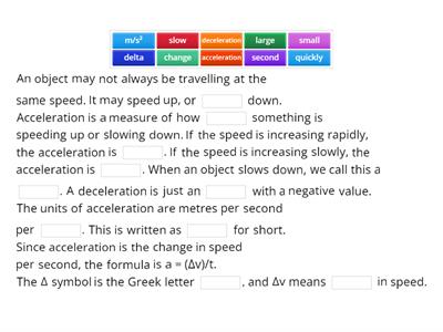 3. Acceleration