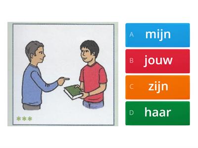 Mijn, jouw, zijn of haar?