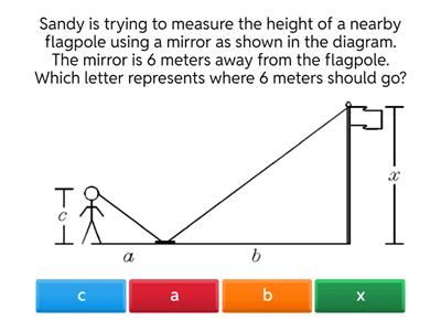 Unit 5 - Similar Triangles Word Problems
