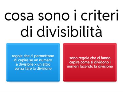 Criteri di divisibilità 