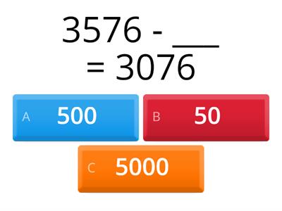 Calculo Mental + Valor Posicional