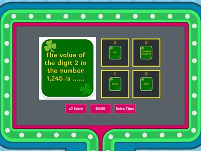 Place value (Grade 4)
