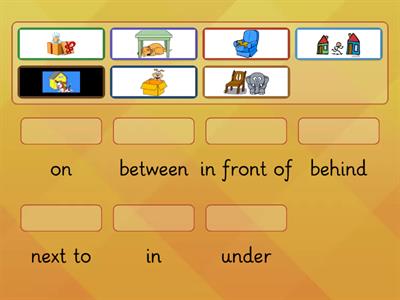 Prepositions of place