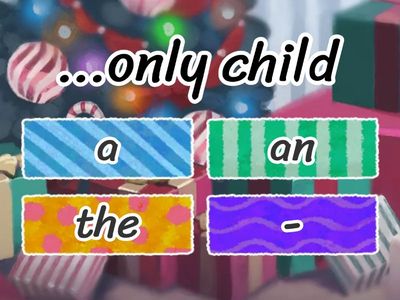 Articles set expressions 1