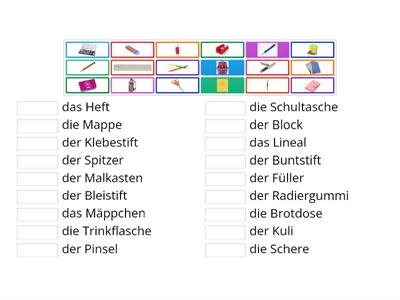 Schulsachen A1