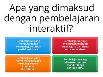 QUIZ MEDIA PEMBELAJARAN INTERAKTIF