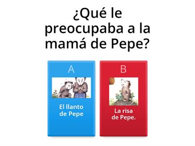 Cuestionario final "No te rías, Pepe"