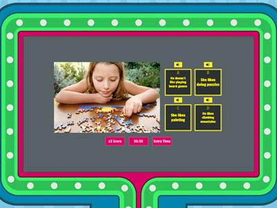 What does he/she like?