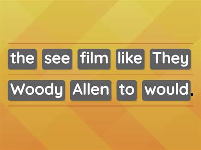 Would like to / would rather