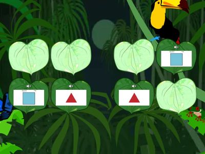 Match up 2D shapes - simple