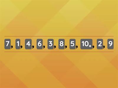 排序(由小到大、单数、双数)