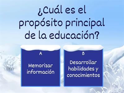 La educación