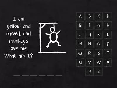 FOOD RIDDLES