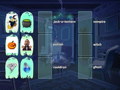 Halloween vocabulary teenagers