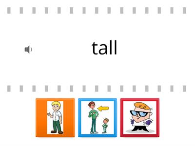 Describing appearance: Height