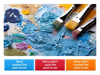 Simple past negative form