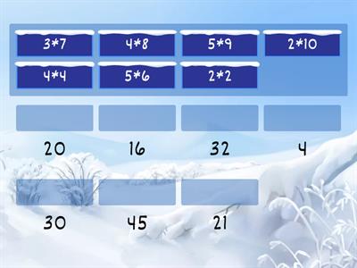 Таблица умножения 