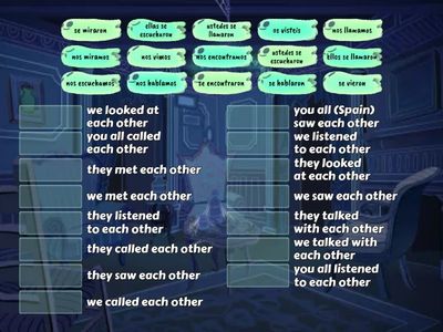 Reciprocal Reflexives Definition Match