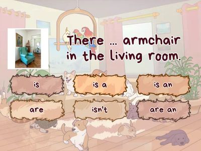 Quiz / There is / There are