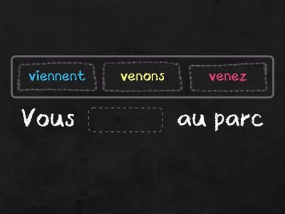 Le verbe venir (aff)