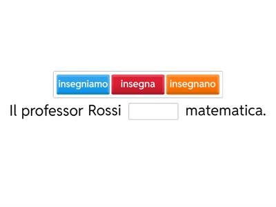 Prezent glagola na -ARE