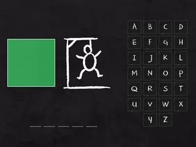 St. Patrick's Day hangman