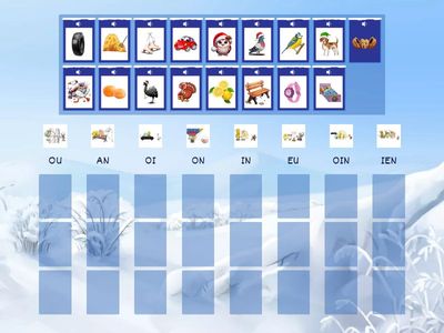 Les sons complexes : oi ou in on an eu oin ien