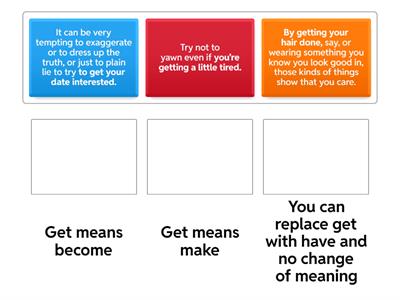 Getting ready for a date 