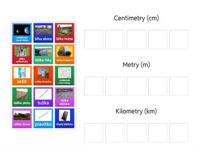 Centimentry, metry nebo kilometry? 