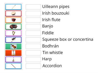 10 Instruments used to play traditional Irish music