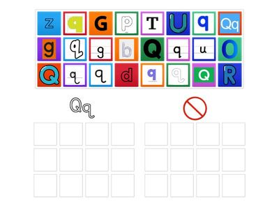 Letter Qq Sort