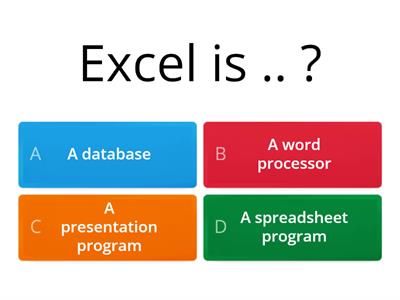 Basic Excel Quiz