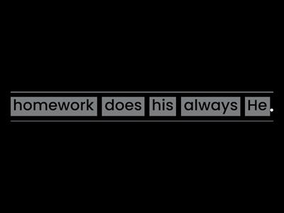 5e - Adverbs of frequency