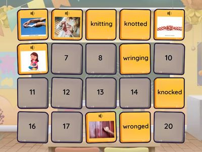 Spelling 2nd Grade 11/3-11/7