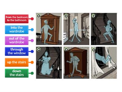 prepositions - movement