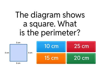 Perimeter Calculation Quiz