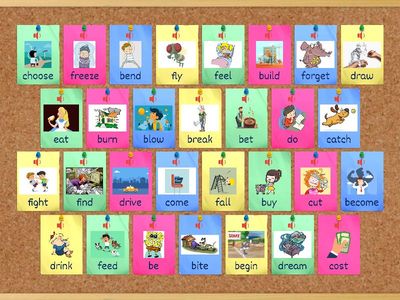  Past simple irregular verbs part 2