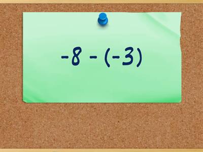 Adding and subtracting negative integers