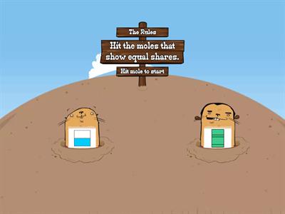 Equal Shares - Halves and Fourths