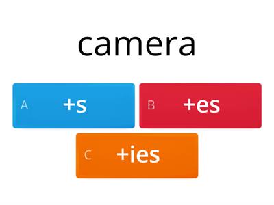 Plural nouns