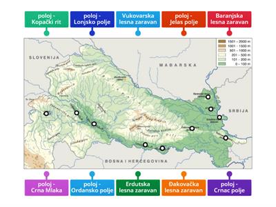 Nizinska Hrvatska - lesne zaravni i poloji