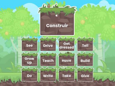 Irregular verbs. Translation