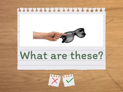 this, these, that, those