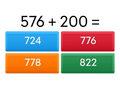 Level E addition without regrouping