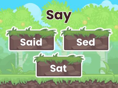 Past simple - Irregular verbs