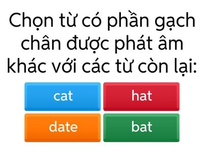 Đề 1 tiếng anh lớp 7 