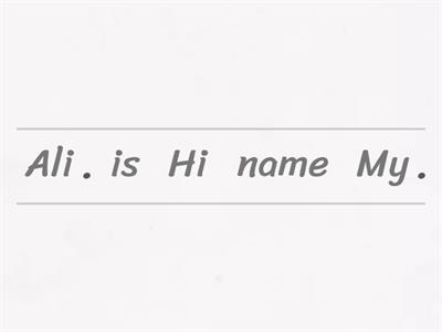 Unjumble Introductions
