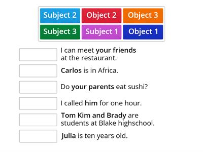 Object Pronouns