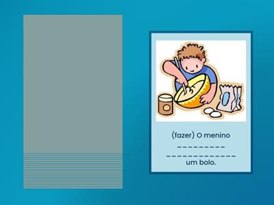 Frases no PRESENTE CONTÍNUO