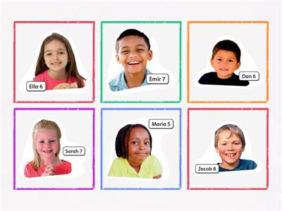 Name and age questions